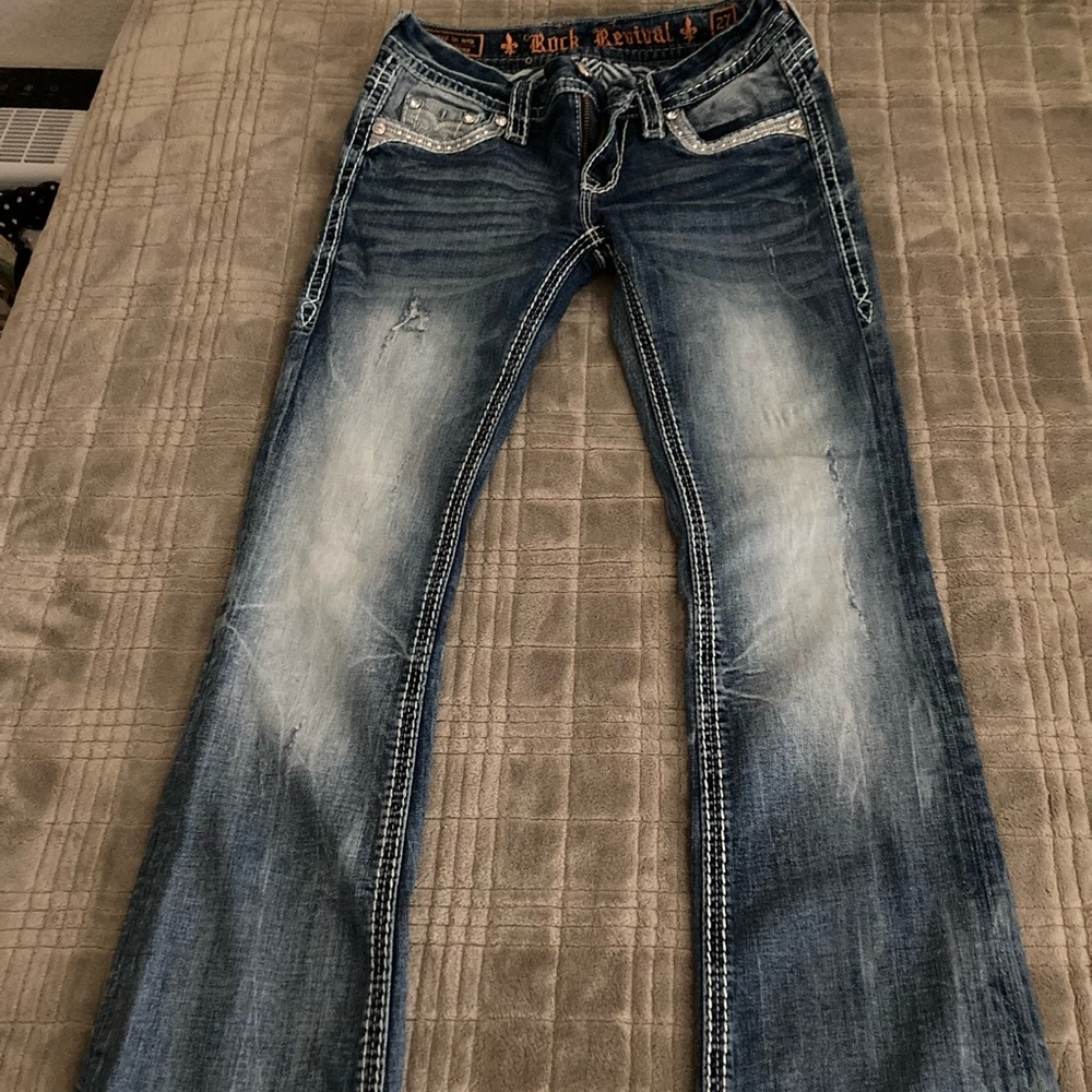 Yui low rise boot stretch jeans